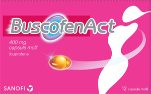 BUSCOFENACT*12CPS 400MG